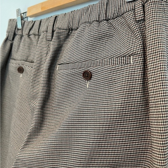 31 Banana Republic Houndstooth Trouser Pant Size 31s - Picture 7 of 13